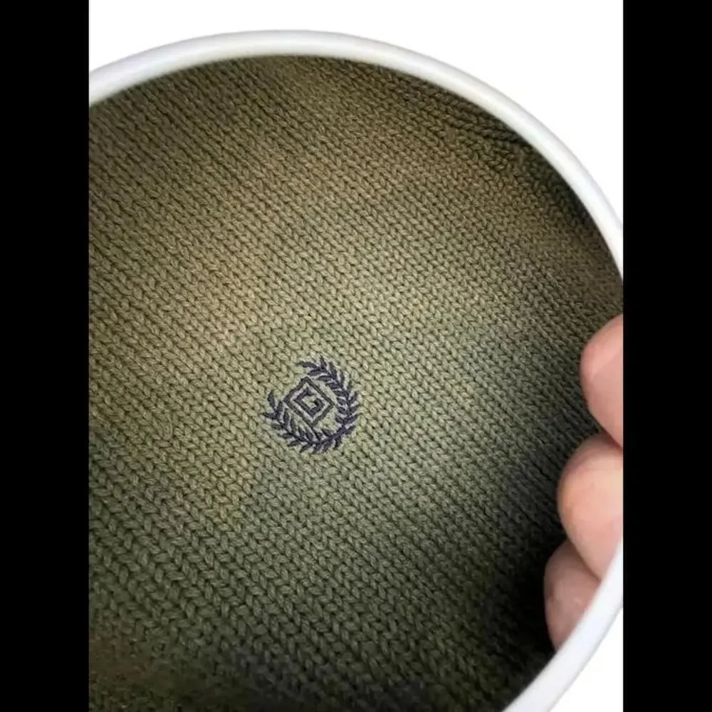 Chaps Men's Cotton Crewneck Sweater - Olive Green - Size S - NWT